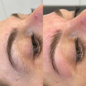 Eyebrow Tattoo result by Alexa X Beauty in Woodridge, IL