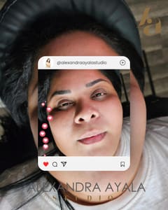 Eyebrow Tattoo result by Alexandra Ayala Studio in Kissimmee, FL