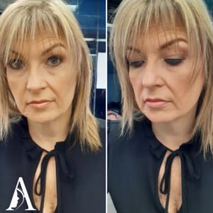 Eyebrow Tattoo result by Alhajas BeautySpa in Hallandale Beach, FL