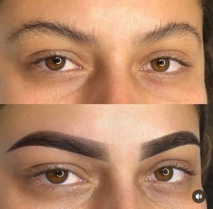 Eyebrow Tattoo result by Ali Studio Lash in Pembroke Pines, FL
