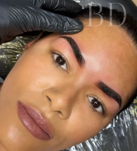 Eyebrow Tattoo result by Alicia Marie.ink in Waterloo, NY