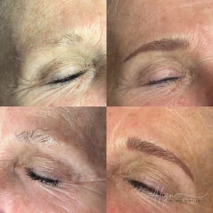 Eyebrow Tattoo result by Align Beauty and Wellness in Jasper, IN