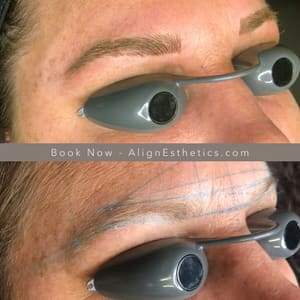 Eyebrow Tattoo result by Align Esthetics in Brownsburg, IN