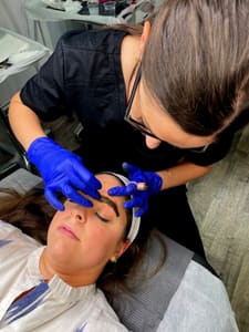 Eyebrow Tattoo result by Align Esthetics in Brownsburg, IN