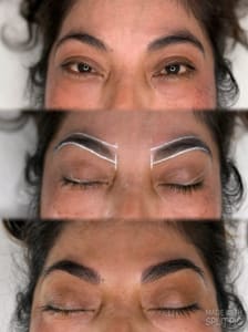 Eyebrow Tattoo result by Alignd Faces in Lake Worth Beach, FL