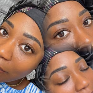 Eyebrow Tattoo result by Alina 3D Microblading LLC in San Diego, CA