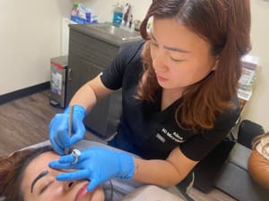 Eyebrow Tattoo result by Alina 3D Microblading LLC in San Diego, CA