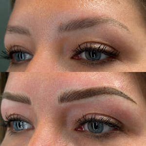 Eyebrow Tattoo result by Alina Permanent Studio in Lincolnshire, IL