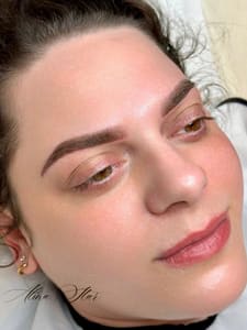 Eyebrow Tattoo result by Alina Star PMU in Keller, TX