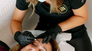 Eyebrow Tattoo result by Alissa Walker Makeup & Microblading in Kalamazoo, MI