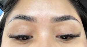 Eyebrow Tattoo result by Aliza Aesthetics in Houston, TX