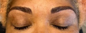 Eyebrow Tattoo result by Aliza's Beauty Salon by Muniza in Greenfield, WI