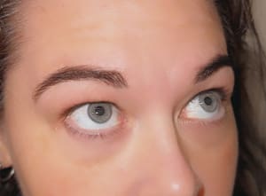 Eyebrow Tattoo result by Alkhemy Beauty LLC in Lapeer, MI