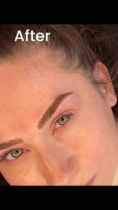 Eyebrow Tattoo result by All about me By: Maggie in Moses Lake, WA