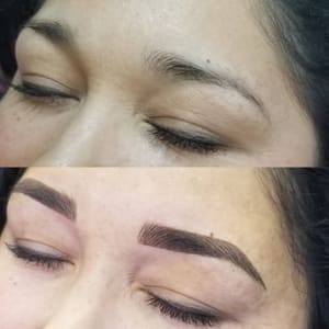Eyebrow Tattoo result by All about me By: Maggie in Moses Lake, WA