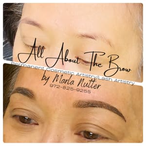 Eyebrow Tattoo result by All About The Brow in Forney, TX
