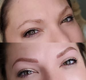 Eyebrow Tattoo result by All About the Brows LLC in Oneida, NY