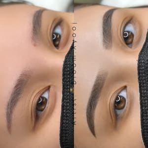 Eyebrow Tattoo result by All Beauty Studio in La Crosse, WI