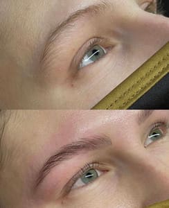 Eyebrow Tattoo result by All Buttered Up Tattoo and Beauty Lounge in Clifton Park, NY