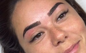 Eyebrow Tattoo result by All Dolled Up By Syn in Miami, FL