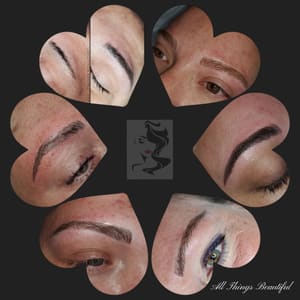 Eyebrow Tattoo result by All Things Beautiful, LLC in Ashland, KY