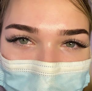 Eyebrow Tattoo result by All Things Beauty Atelier in Virginia Beach, VA