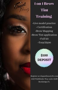 Eyebrow Tattoo result by All Things Elegant Beauty Lounge LLC in Rockledge, FL