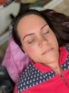 Eyebrow Tattoo result by AllFace and Co. in Fredericksburg, VA
