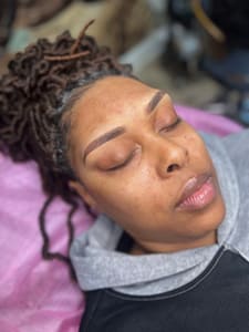Eyebrow Tattoo result by AllFace and Co. in Fredericksburg, VA