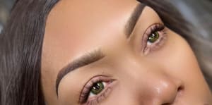 Eyebrow Tattoo result by AllFace and Co. in Fredericksburg, VA