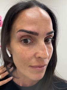 Eyebrow Tattoo result by Allie Mofer in Boca Raton, FL