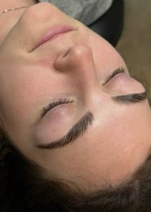 Eyebrow Tattoo result by ALLIEBROW Microblading and Permanent Makeup Studio in Oklahoma City, OK