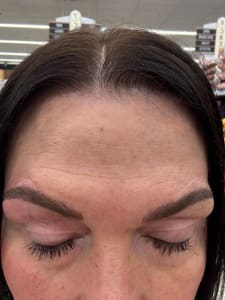 Eyebrow Tattoo result by ALLIEBROW Microblading and Permanent Makeup Studio in Oklahoma City, OK