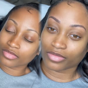 Eyebrow Tattoo result by Allure Beauty House in Hyattsville, MD