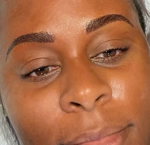 Eyebrow Tattoo result by Allure Brow Bar & Permanent Cosmetics in Cedar Grove, NJ
