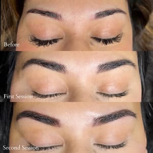 Eyebrow Tattoo result by Allure Brows & Beauty in Garden City, ID