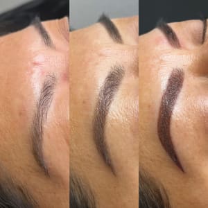 Eyebrow Tattoo result by Allure Brows & Beauty in Garden City, ID