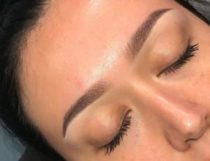 Eyebrow Tattoo result by Allure Ink Academy in Anaheim, CA
