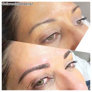 Eyebrow Tattoo result by Allure microblading USA in Gaithersburg, MD