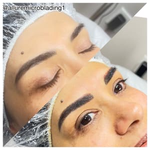 Eyebrow Tattoo result by Allure microblading USA in Gaithersburg, MD