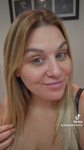 Eyebrow Tattoo result by Alluring Bombshell salon in Woodland Hills, CA