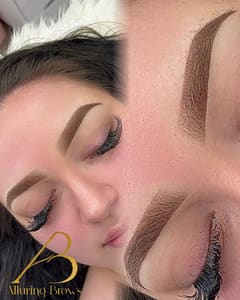 Eyebrow Tattoo result by Alluring Brows By Anadeysi LLC. in Killeen, TX