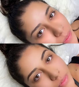 Eyebrow Tattoo result by Alluring Brows By Anadeysi LLC. in Killeen, TX