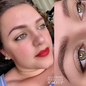 Eyebrow Tattoo result by Alluring Permanent Makeup in Las Vegas, NV