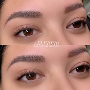 Eyebrow Tattoo result by Alluring Permanent Makeup in Las Vegas, NV