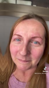 Eyebrow Tattoo result by Alluring Soul in Joplin, MO