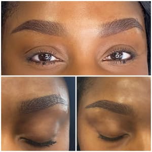 Eyebrow Tattoo result by Allyce Rose Permanent Cosmetics, LLc in Little Rock, AR