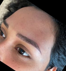 Eyebrow Tattoo result by Alpha Studios Microblading in Denver, CO