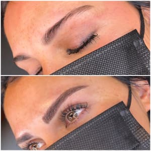 Eyebrow Tattoo result by Alphonse Beauty Cosmetic Ink in Shelby Township, MI