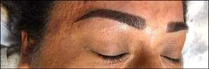 Eyebrow Tattoo result by Altered Aesthetics Beauty Lounge in Lompoc, CA